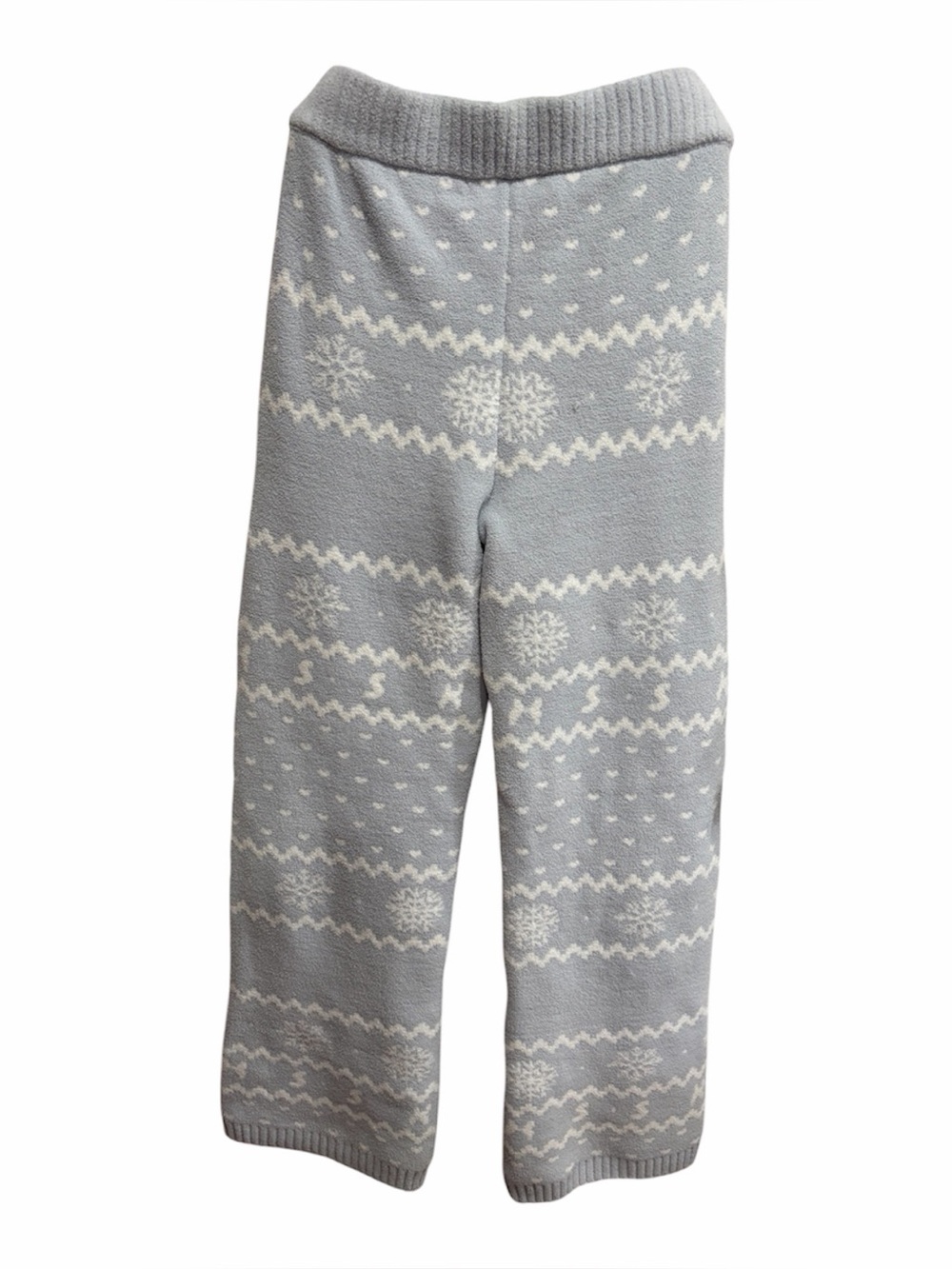 SKIMS NWT FAIR ISLE ZEN BLUE HEART COZY PANT Sz NWT - Picture 5 of 7